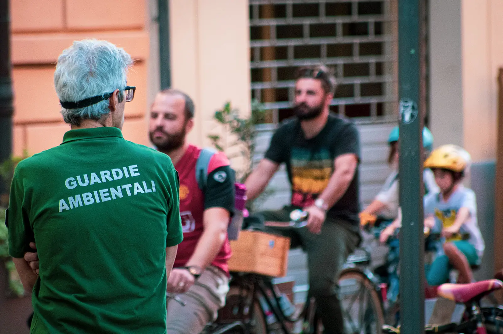 Guardie Ambientali accompagnano le famiglie in città